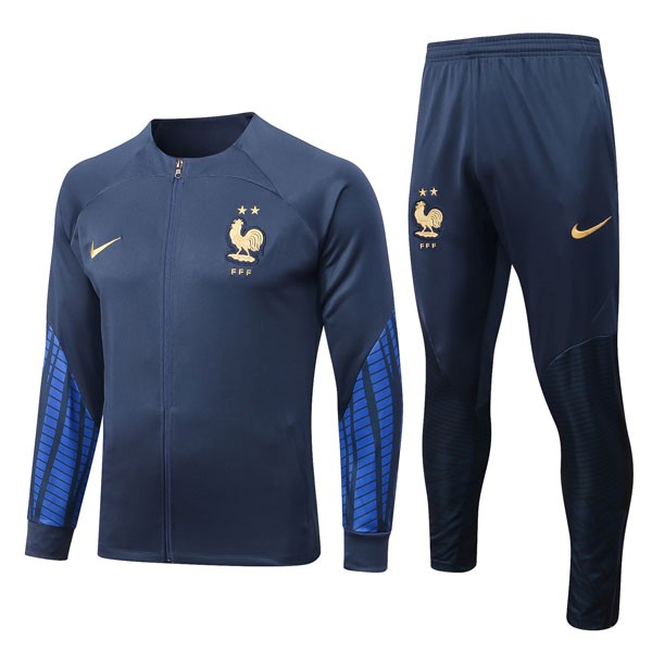 Trainingsanzug Frankreich 2022 2023 Blau